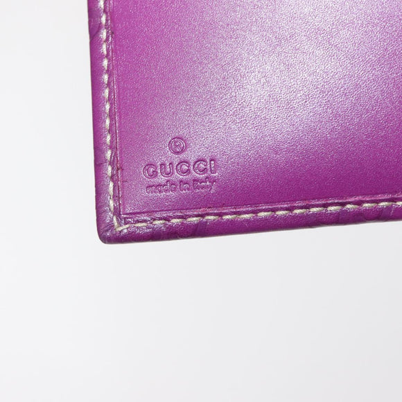 GUCCI GG Canvas Guccissima Day Planner Cover Purple 115241 2888 Auth yk20133A