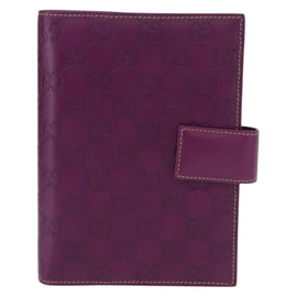 GUCCI GG Canvas Guccissima Day Planner Cover Purple 115241 2888 Auth yk20133A - 0