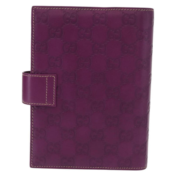 GUCCI GG Canvas Guccissima Day Planner Cover Purple 115241 2888 Auth yk20133A