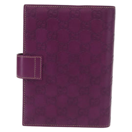 GUCCI GG Canvas Guccissima Day Planner Cover Purple 115241 2888 Auth yk20133V - 0