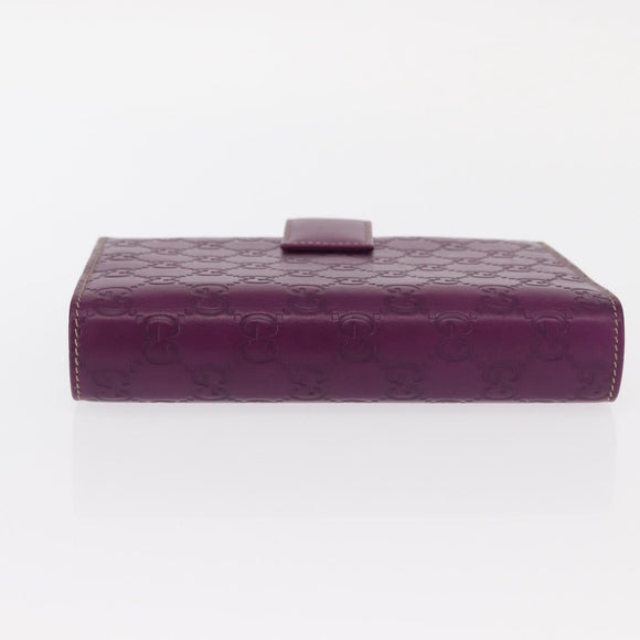 GUCCI GG Canvas Guccissima Day Planner Cover Purple 115241 2888 Auth yk20133V