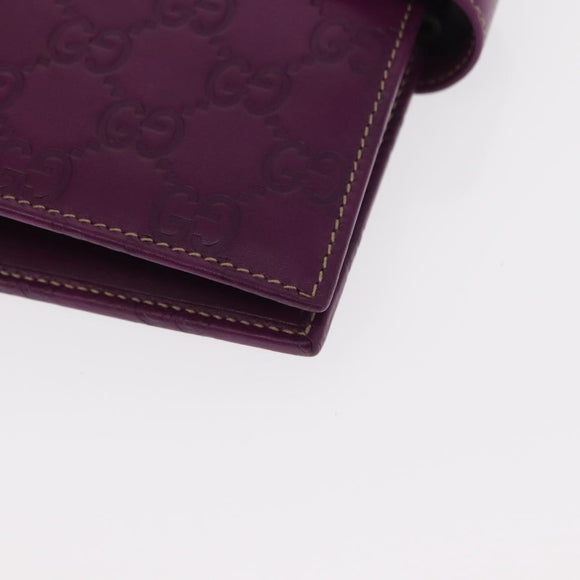 GUCCI GG Canvas Guccissima Day Planner Cover Purple 115241 2888 Auth yk20133V