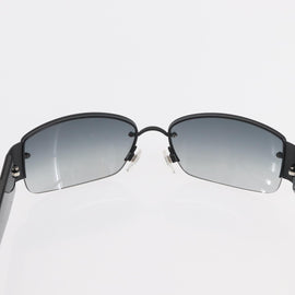 CHANEL Sunglasses plastic Black CC Auth yk20136 - 0