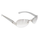 CHANEL Sunglasses metal Silver CC Auth yk20137-1