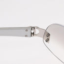 CHANEL Sunglasses metal Silver CC Auth yk20137-15