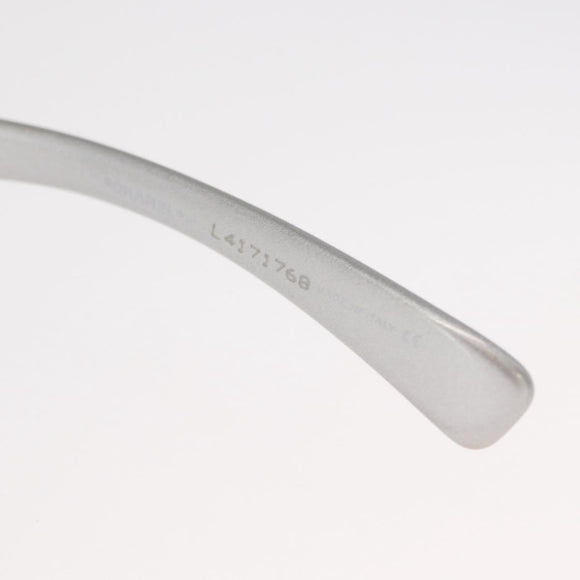 CHANEL Sunglasses metal Silver CC Auth yk20137