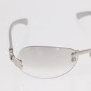 CHANEL Sunglasses metal Silver CC Auth yk20137-3