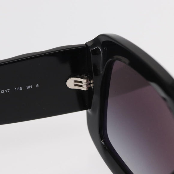 CHANEL Sunglasses plastic Black CC Auth yk20142V