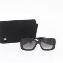 CHANEL Sunglasses plastic Black CC Auth yk20142V-12