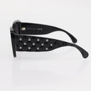 CHANEL Sunglasses plastic Black CC Auth yk20142V-6