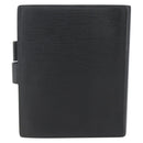 LOUIS VUITTON Epi Agenda GM Day Planner Cover Black Gold R20212 LV Auth yk20152-3