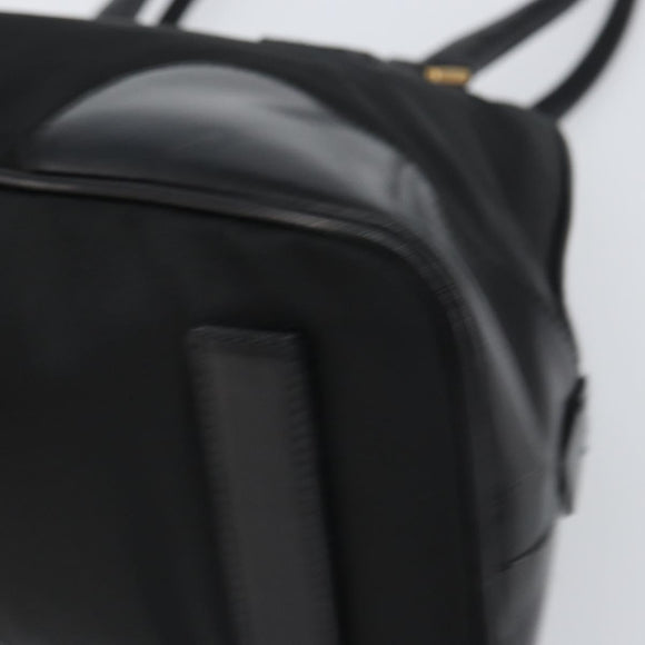 PRADA Handtasche Nylon Schwarz Gold Orig. yk20166