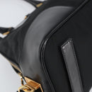 PRADA Handtasche Nylon Schwarz Gold Orig. yk20166-16