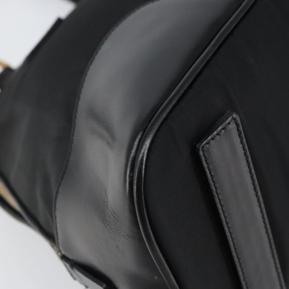 PRADA Handtasche Nylon Schwarz Gold Orig. yk20166