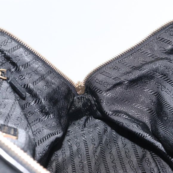 PRADA Handtasche Nylon Schwarz Gold Orig. yk20166