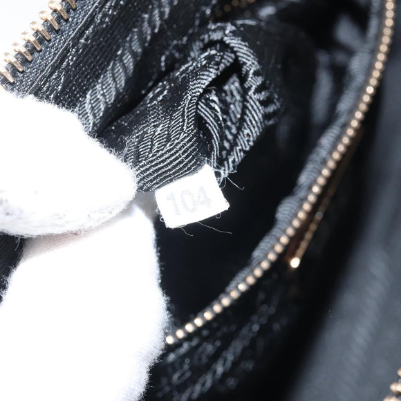 PRADA Handtasche Nylon Schwarz Gold Orig. yk20166