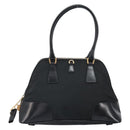 PRADA Handtasche Nylon Schwarz Gold Orig. yk20166-13