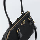 PRADA Handtasche Nylon Schwarz Gold Orig. yk20166-6