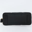 PRADA Handtasche Nylon Schwarz Gold Orig. yk20166-5