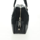 PRADA Shoulder Bag Nylon Leather Black Silver Auth yk20181V-4