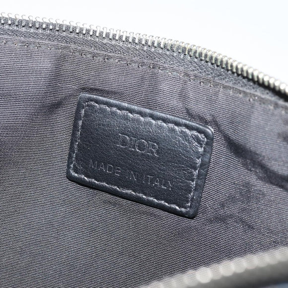 Christian Dior Trotter Canvas Hajime Sorayama Clutch Bag Nylon Navy Original yk20185