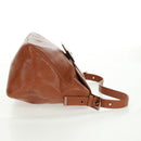 FENDI Mamma Baguette Shoulder Bag Leather Brown Auth yk20189SAV-4