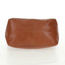 FENDI Mamma Baguette Shoulder Bag Leather Brown Auth yk20189SAV-5