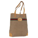 GUCCI Micro GG Supreme Web Sherry Line Bag PVC Beige 002 904 0131 Auth yk20192A-1