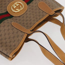 GUCCI Micro GG Supreme Web Sherry Line Bag PVC Beige 002 904 0131 Auth yk20192A-6