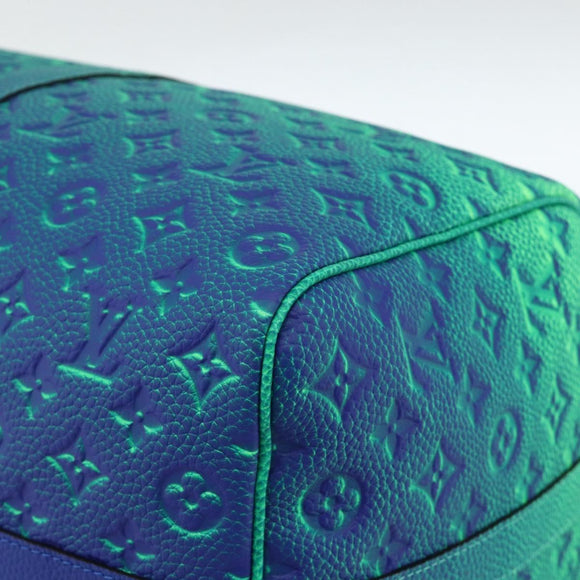 LOUIS VUITTON Illusion Keepall Bandouliere 50 Bag Green M59712 LV Auth yk20200SM