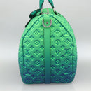 LOUIS VUITTON Illusion Keepall Bandouliere 50 Bag Green M59712 LV Auth yk20200SM-4