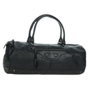 BALENCIAGA Classic Polo Hand Bag Leather Black 248408 Auth yk20201SAM-1