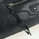 BALENCIAGA Classic Polo Hand Bag Leather Black 248408 Auth yk20201SAM-14