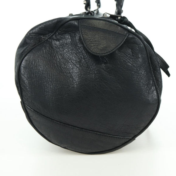 BALENCIAGA Classic Polo Hand Bag Leather Black 248408 Auth yk20201SAM