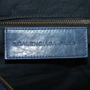 BALENCIAGA The Twiggy Hand Bag Leather 2way Navy 128523 Auth yk20202SAM-23