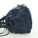 BALENCIAGA The Twiggy Hand Bag Leather 2way Navy 128523 Auth yk20202SAM-3