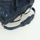 BALENCIAGA The Twiggy Hand Bag Leather 2way Navy 128523 Auth yk20202SAM-8