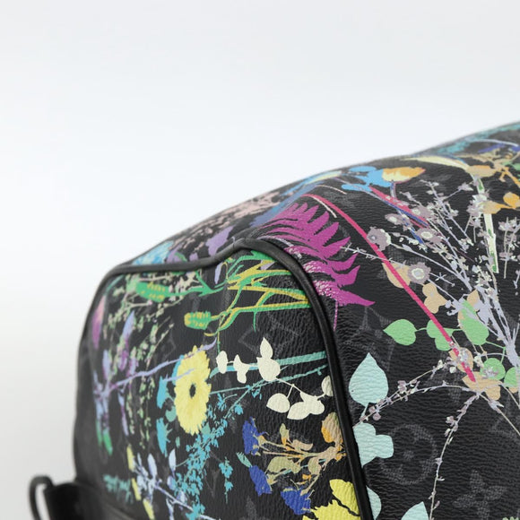 LOUIS VUITTON Eclipse Floral Keepall Bandouliere 50 Bag M45062 LV Auth yk20204SM