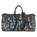 LOUIS VUITTON Eclipse Floral Keepall Bandouliere 50 Bag M45062 LV Auth yk20204SM-2