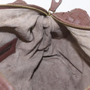BOTTEGA VENETA INTRECCIATO Hand Bag Leather Brown Gold 173398 Auth yk20211SAV-20
