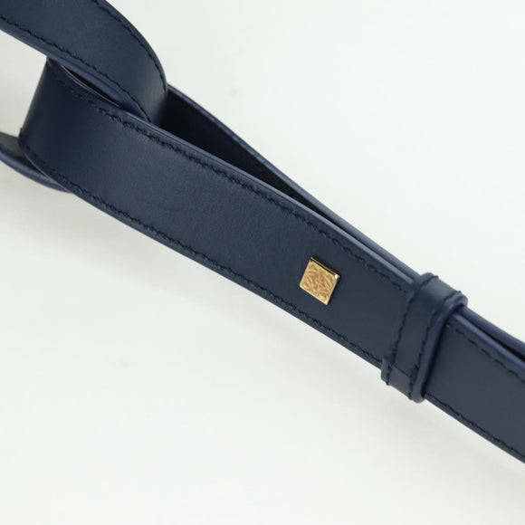 LOEWE Ghibli Collaboration Hammock Small Bag Leather Navy Auth yk20214SM