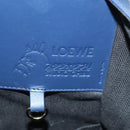 LOEWE Ghibli Collaboration Hammock Small Bag Leather Navy Auth yk20214SM-26