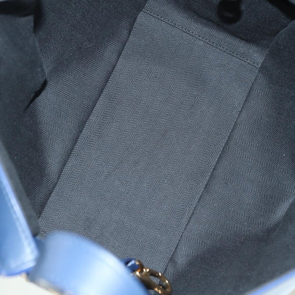 LOEWE Ghibli Collaboration Hammock Small Bag Leather Navy Auth yk20214SM