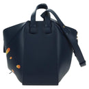 LOEWE Ghibli Collaboration Hammock Small Bag Leather Navy Auth yk20214SM-2
