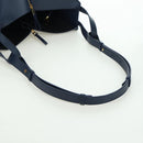 LOEWE Ghibli Collaboration Hammock Small Bag Leather Navy Auth yk20214SM-8
