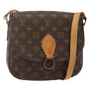 LOUIS VUITTON Monogram Saint Cloud GM Shoulder Bag M51242 LV Auth yk20215-1