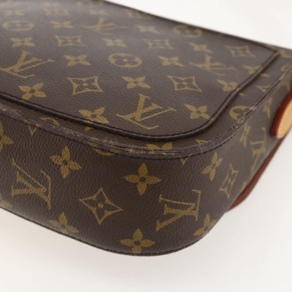 LOUIS VUITTON Monogram Saint Cloud GM Shoulder Bag M51242 LV Auth yk20215