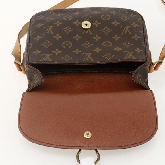 LOUIS VUITTON Monogram Saint Cloud GM Shoulder Bag M51242 LV Auth yk20215