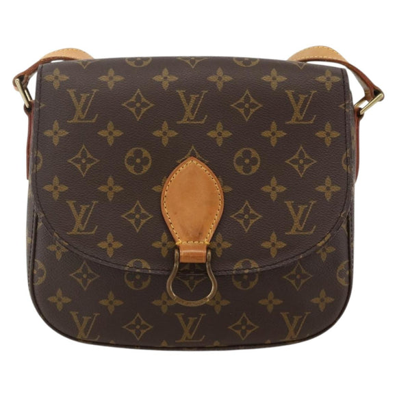 LOUIS VUITTON Monogram Saint Cloud GM Shoulder Bag M51242 LV Auth yk20215