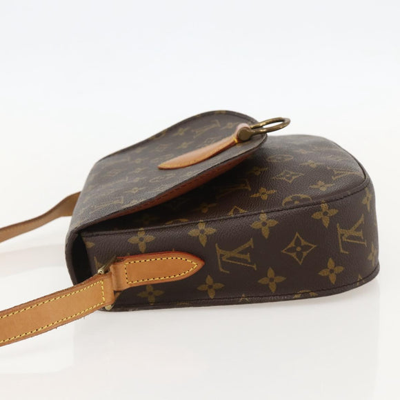 LOUIS VUITTON Monogram Saint Cloud GM Shoulder Bag M51242 LV Auth yk20215
